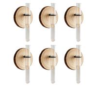 Tubes à essai pour - Support De Système Propagateur 6 Pièces,Tubes de Station de Propagation de | pour jardin, balcon, terrasse, fenêtre, eau, femmes, hommes,