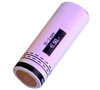 Reskal Tubes à monnaie FA62281 – Pack de 96, Papier recyclé, Code couleur européen, Écologique
