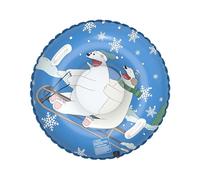 Tubes à Neige pour - Jouets d'hiver avec Haute résistance et Doubles poignées | Grands luges à Neige en PVC avec Ours - pour garçons et Filles Famille Sports Camping Activités de Plein air Pa