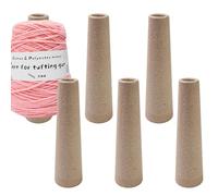 Tubes à tricoter - 6 cônes en carton, tube à rouler la laine pour bricolage, organisateur d'artisanat, accessoires de tricot | Fournitures de support de boule pour robes de poupée