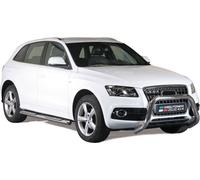 Tubes de bas de caisse en acier inoxydable pour Audi Q5 2008-2015 Acier inoxydable argenté