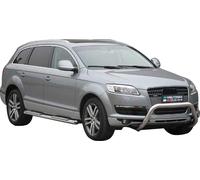Tubes de bas de caisse en acier inoxydable pour Audi Q7 2006-2015 Acier inoxydable argenté