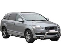 Tubes de bas de caisse en acier inoxydable pour Audi Q7 2006-2015 Acier inoxydable noir