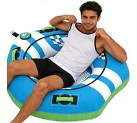 Tubes de bateau pour adultes, flotteur imperméable à gonflage rapide, poignée antidérapante, accessoire de flotteur de piscine et de lac, équipement de loisirs d'eau en plein air, pour l'été, la