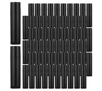 Tubes de baume à lèvres, récipients de baume à lèvres, 100 pièces tubes vides rotatifs 5 g, bâton vide en plastique réutilisable avec capuchons pour rouges DIY, cosmétiques pour un usage
