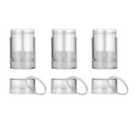 Tubes de Brillant à Lèvres Vides 50g As, Lot de 3 pour Voyage | Bouchon Étanche, Remplissage Bas, Format Portable, Nettoyage Facile, pour Shampoing et Après-shampoing