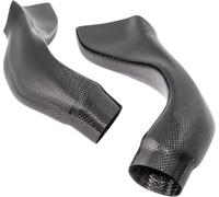 Tubes de filtre à air en fibre de carbone (paire) Lightech compatibles avec Aprilia RSV4