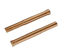 Tubes De Fourche Extérieurs Avant, Paire Marron pour Triumph Daytona 675 2013-2017 2014 2015 2016 486mm, Barres Choc, Chandeliers en Aluminium