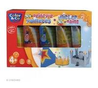 Tubes de gel et gouache pailleté - Peinture enfant - Assortiment - Lefranc Bourgeois G