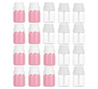 Tubes de Gloss à Lèvres 20 Pièces Rechargeables 8ml | Format Compact, Usage Voyage et Poche, Distribution Facile du Liquide, Accessoires Maquillage, Lot DIY