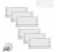 Tubes De Mastic éTanche,éMulsion De Mastic Isolant,éTanche Et Invisible,Mastic D'éTanchéIté Universel Pour L'IntéRieur Et L'ExtéRieur,RéParation Rapide Pour Raccords De Drainage,Trous Et Lacunes (6)