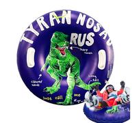 Tubes De Neige pour,Tube Gonflable De Neige Dinosaure 91 Cm,Anneau De Luge Résistant Aux Basses Températures | pour L'Extérieur l'hiver Les Allées La Piscine Les Rassemblements Les Fêtes La Plage Et