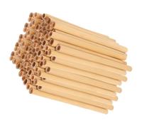 Tubes de Nidification en Tige de Jonc pour Abeilles 50 Pièces | Recharges pour Ruches, Usage Jardin et Cour, pour Apiculteurs, Attire Pollinisateurs et Insectes Indépendants