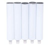 tubes de peinture à l'huile vides avec capuchon d'aiguille (100 ml, lot de 10) tube en aluminium non scellé pour ranger peintures acryliques, gouaches, aquarelles, huiles et autres types de peintures