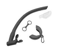 Tubes de plongée en silicone Unisexe Rouleaux Snorkeling Tube de respiration humide Équipement de natation pour activités de plongée Plongée facile pour les voyages
