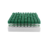 Tubes de prélèvement sanguin sous vide - 100 tubes à essai jetables avec gel de séparation et activateur de clot pour la séparation du sérum et l'utilisation en laboratoire