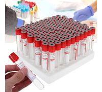 Tubes de prélèvement sanguin sous vide jetables en verre