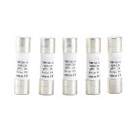 Tubes de protection photovoltaïque 5Pcs |Protection 1000 V DC 10 x 38 mm à action rapide 2 ms pour boîtier de combinaison solaire/onduleur |Atténuation des surcharges et des (10A)