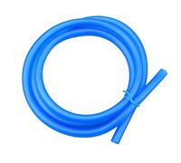 tubes de silicone flexibles à haute température, Tuyau en caoutchouc de Silicone, tuyau conduite d'essence, 5x8mm, 1 mètre, multicolore(Blu)