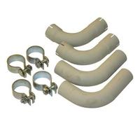 Tubes de sorties de silencieux DANSK en acier pour Porsche 356 A 1600 (1957-1...