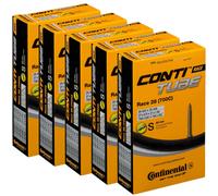 Tubes de v lo continental Race 28 700x20-25 SV60 PRESTA VALVE 60 mm Tube de v lo - Pouleau de valeur 5 en 1 tube de v lo 700C