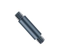 Tubes d'extension compacts en métal pour trépieds et supports d'appareil photo avec compatibilité filetée de 6,35 mm - Assemblage facile - Tige d'extension de trépied