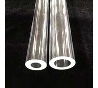 Tubes en acrylique transparents (2 pièces) - Tiges creuses à paroi épaisse, résistantes à la pression, diamètre extérieur 12-50 mm, personnalisables(240 * 30 * 26MM)