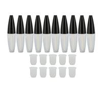 Tubes en Brillant à lèvres Exquis Stable Brillant 10pcs Transparent pour Les Voyages à Domicile