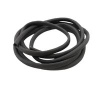 Tubes en Fibre de Verre Gainant de câble 2 pièces, Manchon tressé Noir(10METERS*6MM)