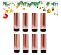 Tubes en Papier,8 Pièces à Confettis Festifs Accessoires | Accessoires de Décoration Confetti | pour Événements Fêtes Noël Anniversaires Mariages Nouvel An Diplômations