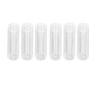 Tubes en Plastique pour pièces de Monnaie , réutilisables Keep Neat Coin Collection 10pcs Round Clear Coin Tube for 25mm / 0 . 98in Coins for Commemorative Coins