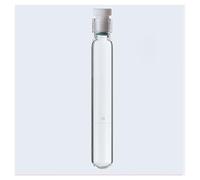 Tubes en verre, 1 pièce bouteille sous pression en verre borosilicate avec bouchon à vis, différentes tailles 5-100 ml (fond plat 10 ml)