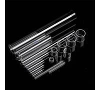 Tubes en verre de quartz de silice fondue résistant à la chaleur, 1 pièce, divers(40x3x450mm)