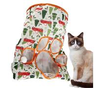 Tubes et tunnels de chat, tunnel pour chats,Jouet de piste de jeux de jeu pour animaux de compagnie pliable | Jouets pour chats intérieurs extensibles pour les petites grottes animales pour les animau