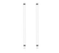 Tubes Fluorescents 16W, 464mm, T4 Blanc Froid 3500K, Base G5, Faible Consommation D'énergie, éclairage D'urgence à économie D'énergie, Convient Pour Cuisine, Salle De Bain, Armoire, Garage,2pcs,16W
