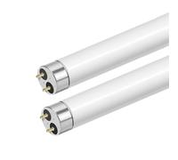 Tubes Fluorescents T8 15W 450mm 2 Pack, Blanc Froid 6500K, G13 Base, 1050LM, Faible Consommation D'énergie, éclairage D'urgence à économie D'énergie, Pour Cuisine, Salle De Bain, Armoire, Garage