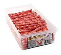 Tubes Fourrés Fraise Acide