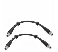 Tubes frein Pour A6 Pour C6 Pour S6 2005-2011 1/2 Pièces Conduite Tuyau Hydraulique Frein D'essieu Avant Arrière 4F0611707B 4F0611707 4F0611775B 4F0611775D(1pcs FRT)