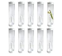 Tubes Laboratoire 10 Bocaux Transparents Pour Stockage Et Collecte
