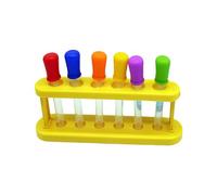 Tubes pédagogiques gradués, pipettes compte-gouttes multifonctionnelles, incassables, transparentes en ABS avec échelle pour le transfert de liquides, tubes précis