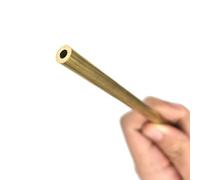 Tubes ronds en laiton, modélisme H62, diamètre extérieur 22 mm, tube capillaire creux, métal industriel (or)(OD22mm ID16mm 500mm)