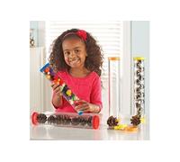 Tubes sensoriels - 4 tubes transparents - 30 cm - Dès 3 ans