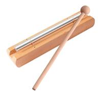 Tubes Sonores,Energy Chime,Carillon À Main en Bois avec Maillet,Carillons De Percussion,Carillon Solo De Méditation,pour école,Yoga,énergies orientales,Mindfulness,prière,méditation