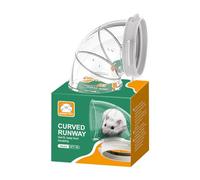 Tubes transparents pour hamsters, tube transparent pour aire de jeux Tunnel d'exercice pour hamster | Jouet d'exercice multifonctionnel avec tube de jeu pratique pour souris de petits animaux
