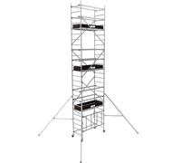 Tubesca Comabi Échafaudage roulant alu RUNNER 7,60m