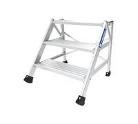 TUBESCA-COMABI - Marchepied STEPIUM - 2 marches - Hauteur d'accès Maximum : 2.39m - Aluminium