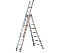 - Echelle transformable Alu 3x8 échelons Haut. accès 6,05m - PRONOR TUBESCA COMABI
