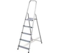 Tubesca - Escabeau ménager en Aluminium 5 marches Haut. accès Maxi 2,88 m - ALU PLUS 655 G