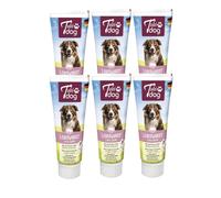 Tubi dog Delikatess Lot de 6 paquets de saucisses de foie 6 x 75 g Complément alimentaire pour chien Sans sucre