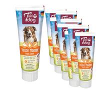 Tubi Dog Veggie Mousse pour chien - Snack végétal & récompense - Sain et délicieux sans additifs artificiels - Végétarien